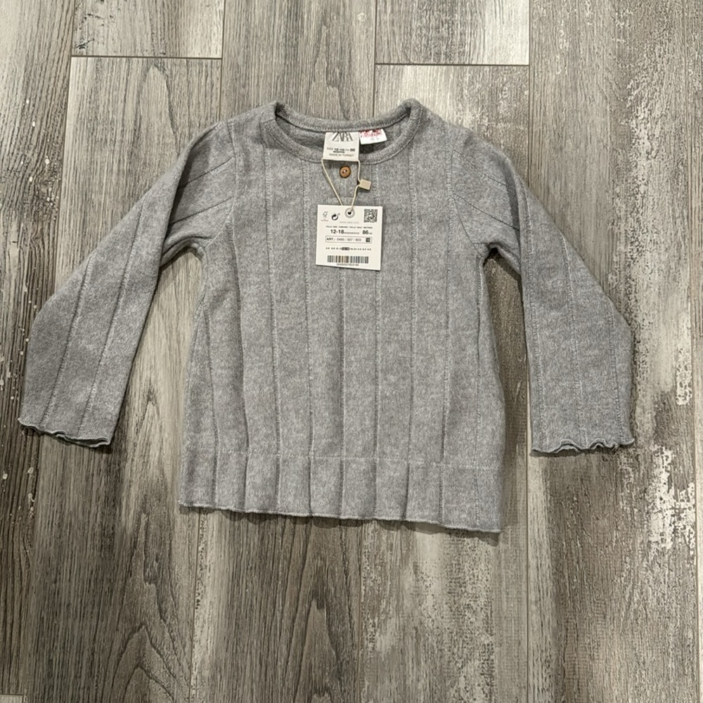 Zara Ribbed Soft Touch Sweater - Picture 4 of 8